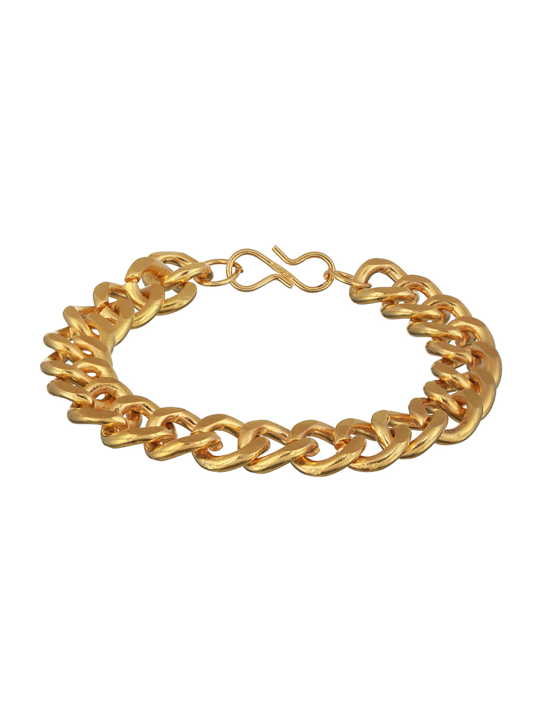 Silver Chain Bracelet King Stylish link Bracelet for Men & Boys Women  Girls. combo chain and